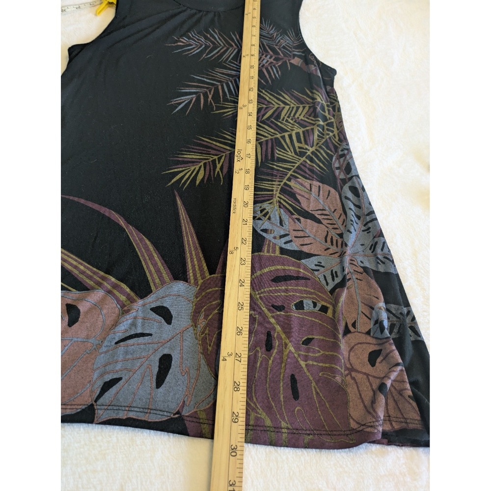 Forever Dress Tunic Tank Medium Y2K Tropical Boho‎ Modal Soft Mini USA - Picture 8 of 9